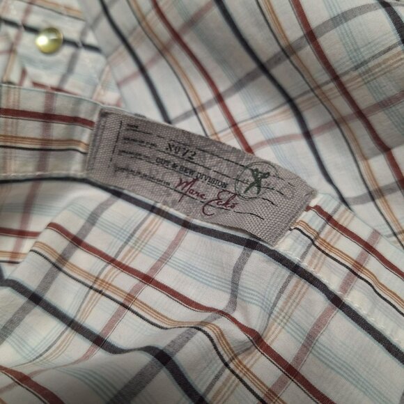 Marc Ecko Snap Down Shirt Short Sleeve Embroidered Mens Large Card Suite Poker T - Picture 7 of 13